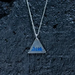 Mini volcán lapislazuli