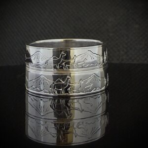 Argollas de matrimonio oro blanco personalizadas